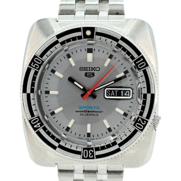 Rare 1997 Men's 40.5mm Seiko Sport Rally Re-Issue SBSS013 Watch Ref: 7S36-0070!